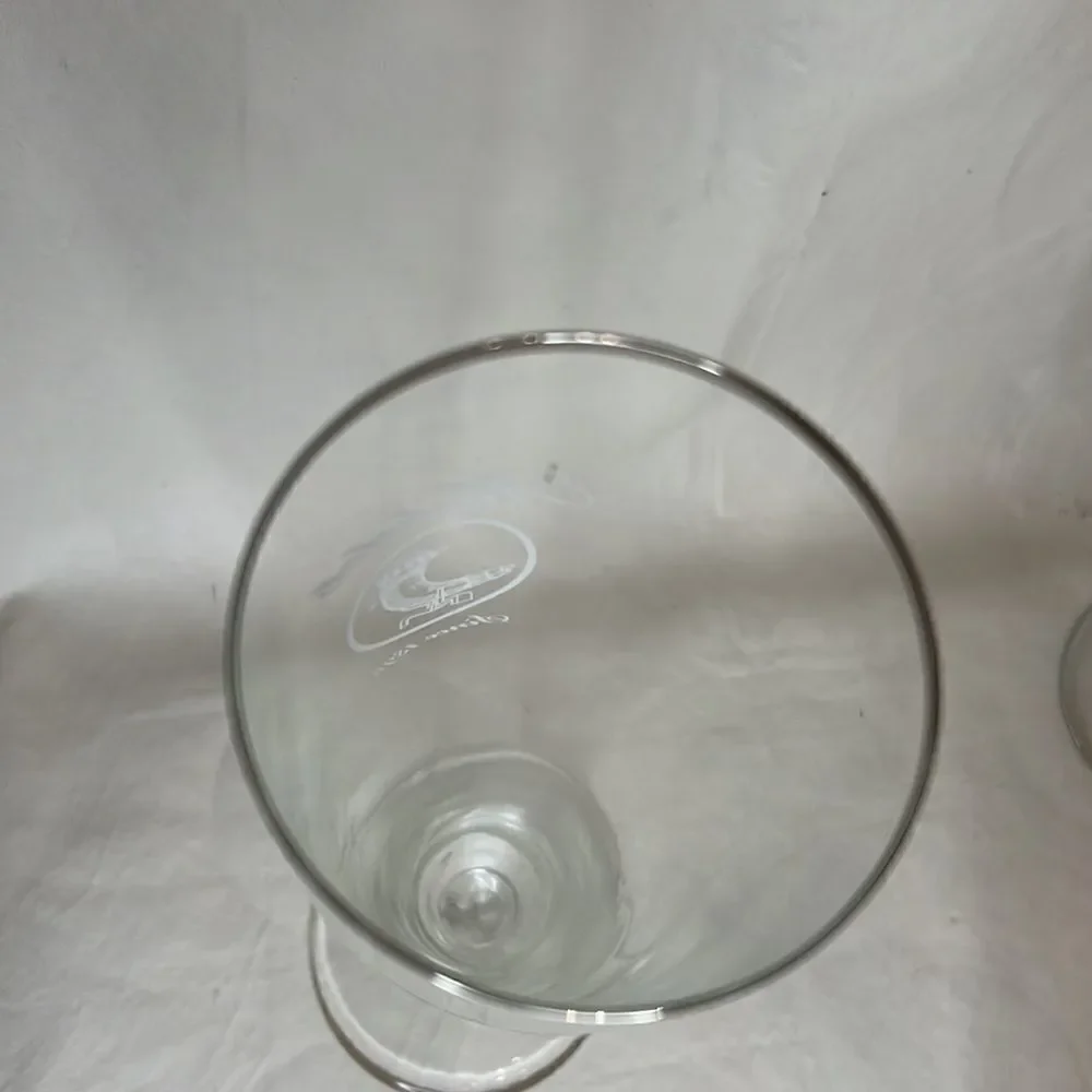 Michelob Since 1886 Crystal Beer Drinking Glass 18 Ounces 9 3/4 Tall 3 In Round